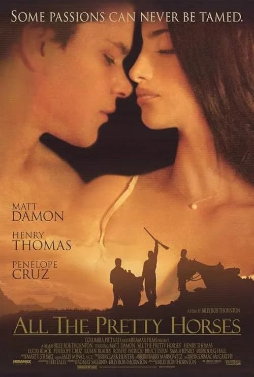 All the Pretty Horses film posteri