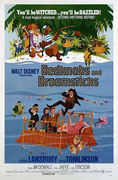 Bedknobs and Broomsticks film posteri