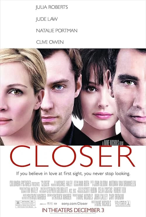 Closer film posteri