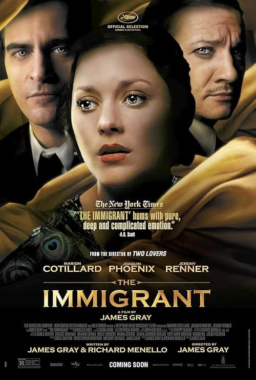 The Immigrant film posteri
