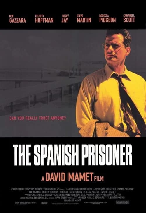 The Spanish Prisoner film posteri